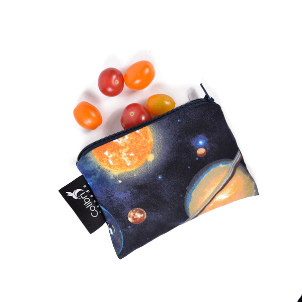 1078 - Space Reusable Snack Bag - Small