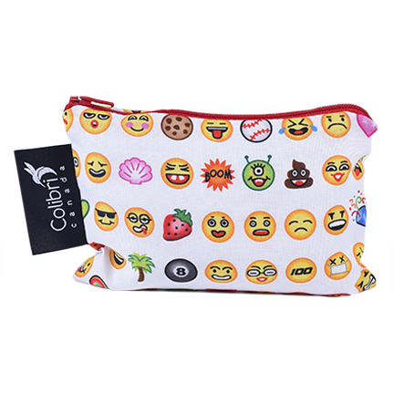 1085 - Emoji - Reusable Snack Bag - Small