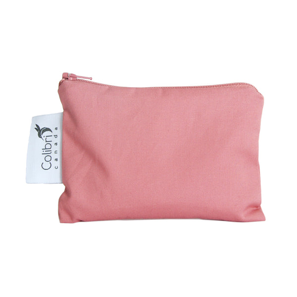 1125 - Blush Reusable Snack Bag - Small