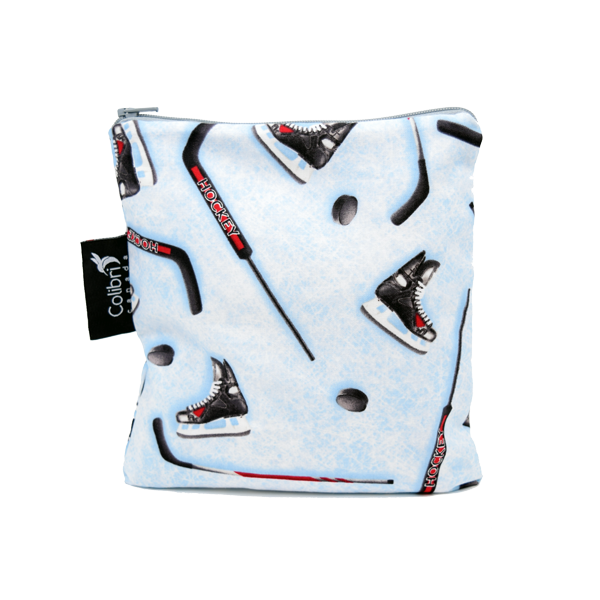 2032 - Hockey Reusable Snack Bag - Large