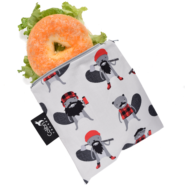 2064 - Beavers Reusable Snack Bag - Large