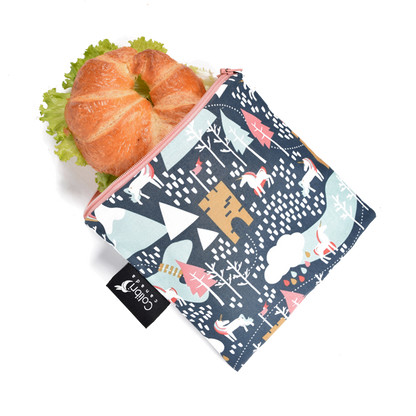 2073 - Fairy Tale Reusable Snack Bag - Large