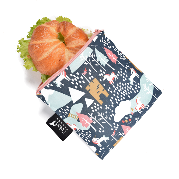 2073 - Fairy Tale Reusable Snack Bag - Large