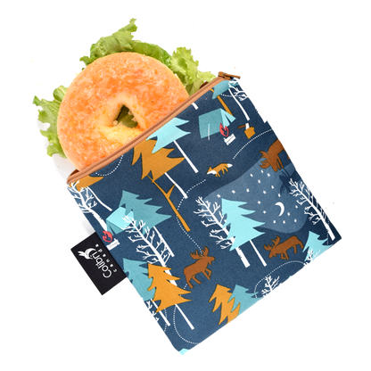 2074 - Camp Out Reusable Snack Bag - Large