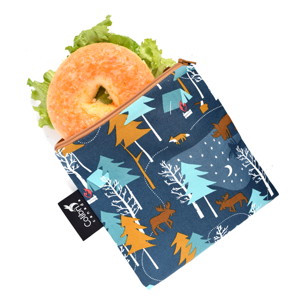 2074 - Camp Out Reusable Snack Bag - Large
