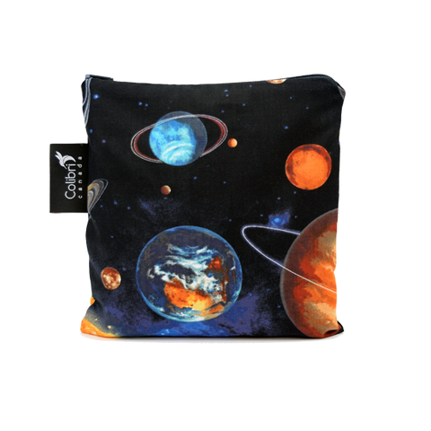 2078 - Space - Reusable Snack Bag - Large