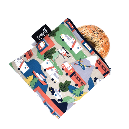 2088 - Mountain Rescue - Reusable Snack Bag - Large