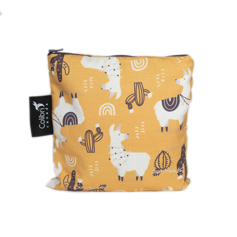 2110 - Llama Reusable Snack Bag - Large