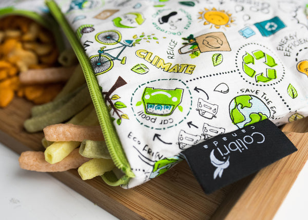 2115 - Recycle Reusable Snack Bag - Large