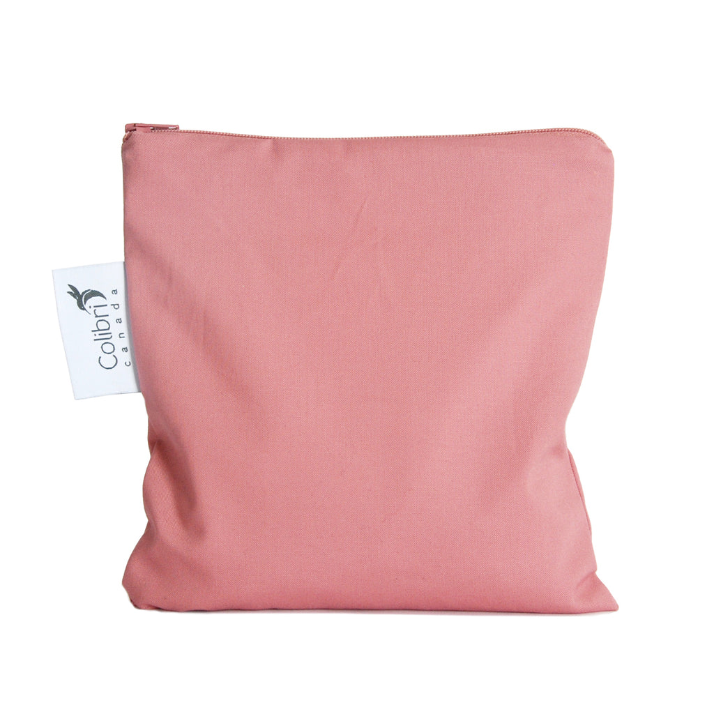 2125- Blush Reusable Snack Bag - Large