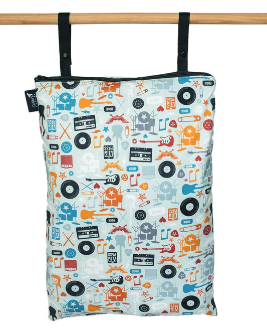 4119 - Rock n' roll Extra Large Wet Bag