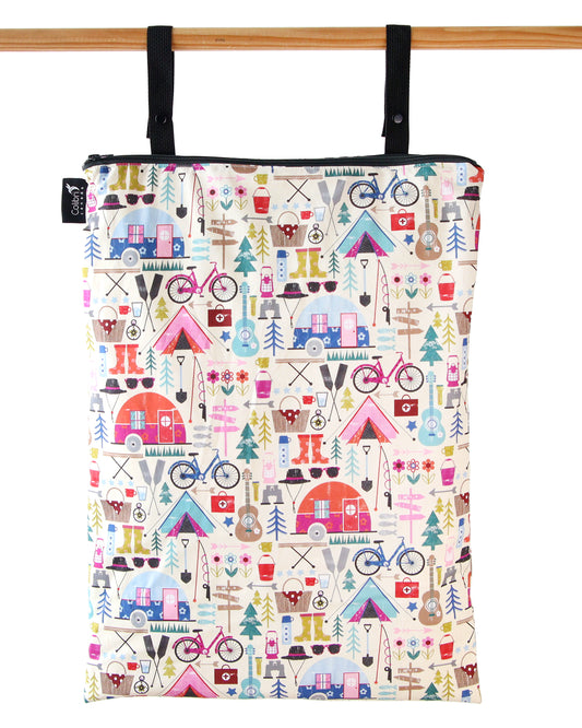 4136 - Happy Camper Extra Large Wet Bag
