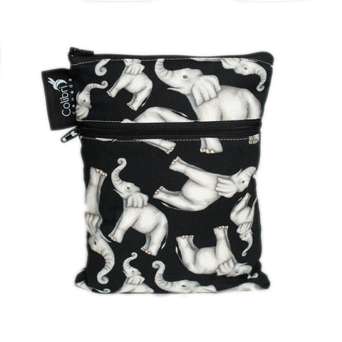 5108 - Elephant Mini Double Duty Wet Bag