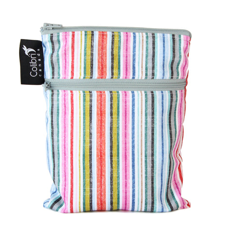 5137 - Summer Stripes Mini Double Duty Wet Bag