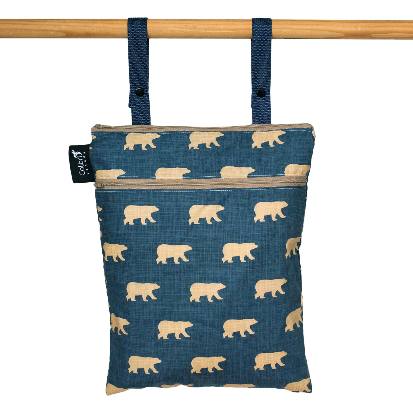 6117 - Bears Double Duty Wet Bag