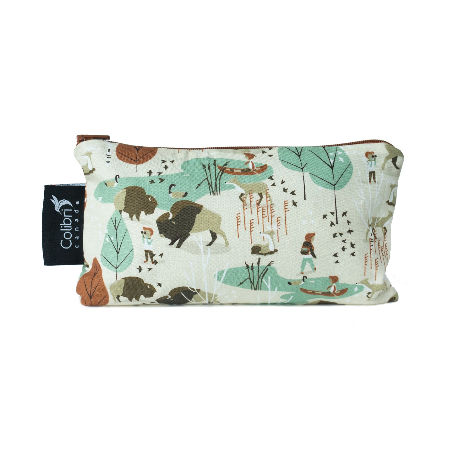 8099 Nature Walk Reusable Snack Bag - Medium