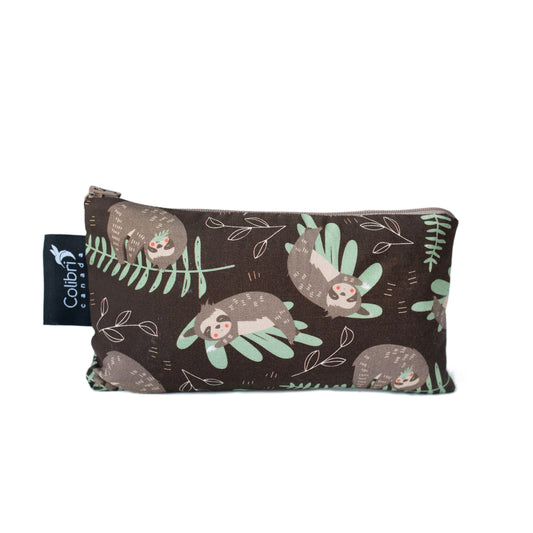 8100 - Sloths Reusable Snack Bag - Medium