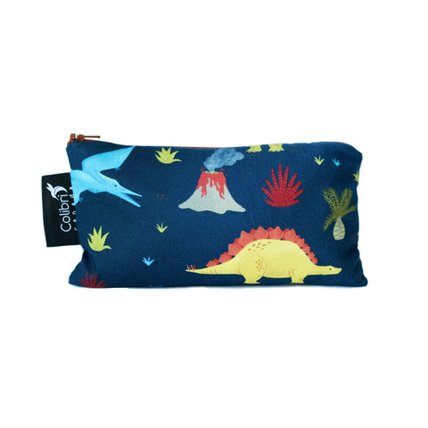 8101 - Dinosaurs Reusable Snack Bag - Medium