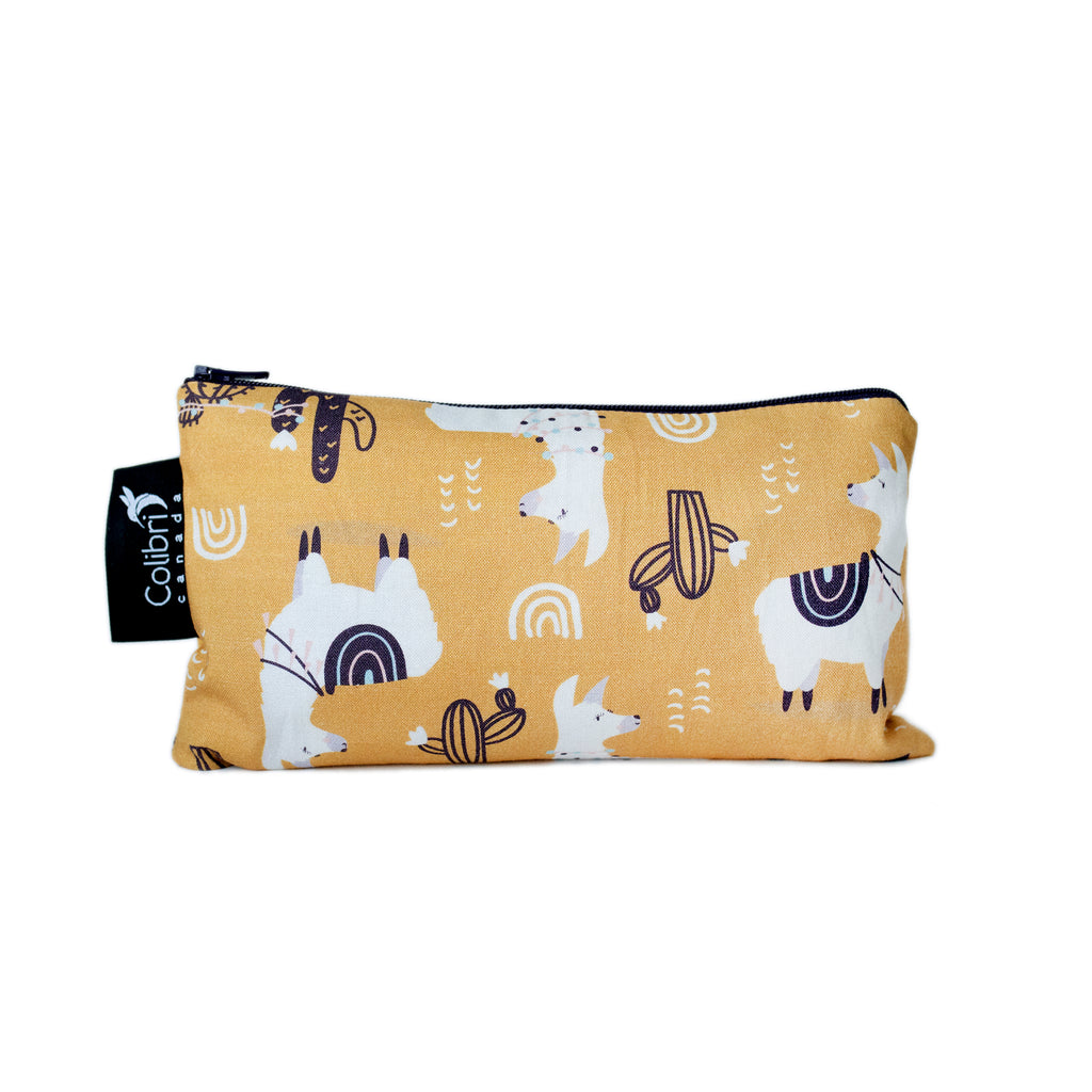 8110 - Llama Reusable Snack Bag - Medium