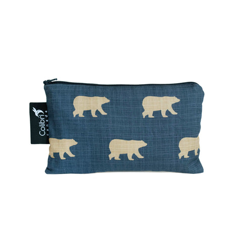 8117 - Bears  Reusable Snack Bag - Medium