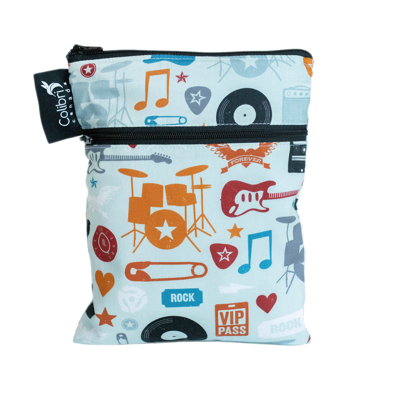 5119 - Rock n' Roll Mini Double Duty Wet Bag