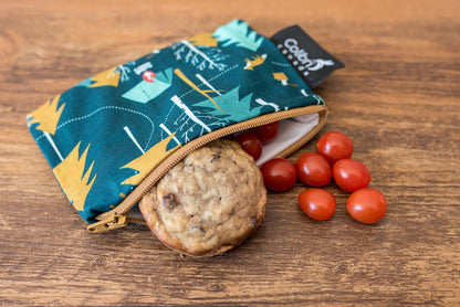 1074 - Camp Out Reusable Snack Bag - Small