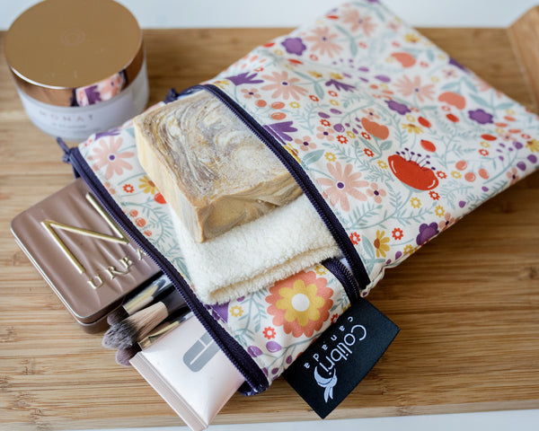 5118 - Wild Flowers Mini Double Duty Wet Bag