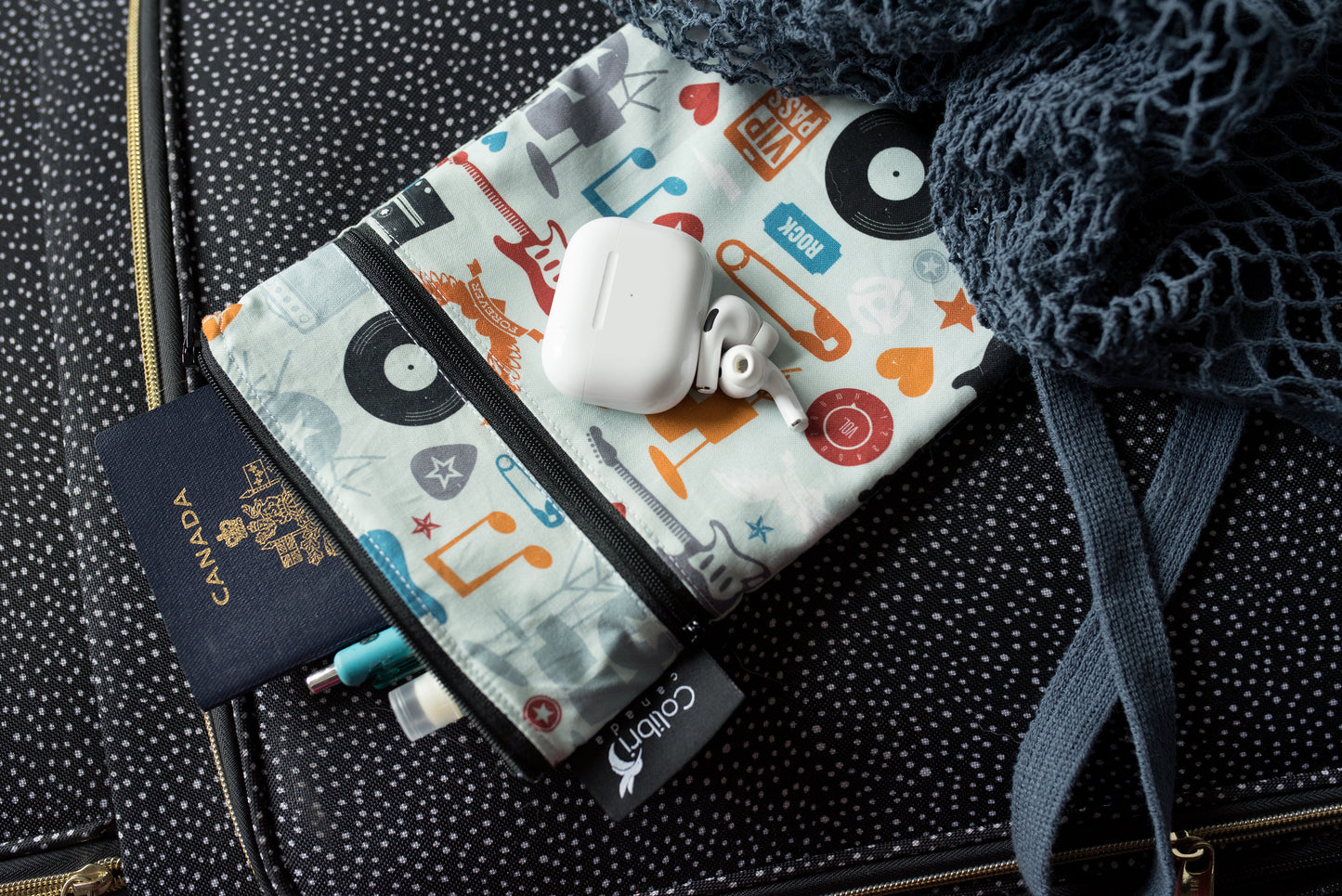 5119 - Rock n' Roll Mini Double Duty Wet Bag