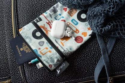 5119 - Rock n' Roll Mini Double Duty Wet Bag