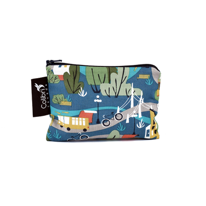 1090 - Urban Cycle - Reusable Snack Bag - Small