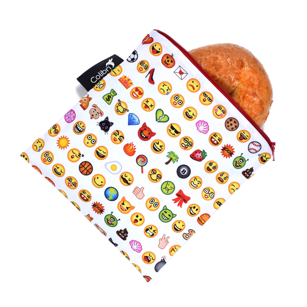 2085 - Emoji - Reusable Snack Bag - Large