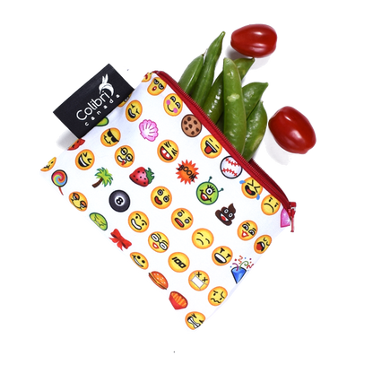 1085 - Emoji - Reusable Snack Bag - Small