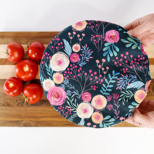 Large Bowl Cover - Roses