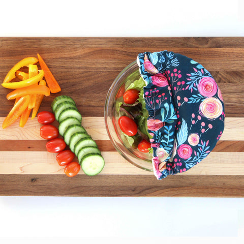 Medium Bowl Cover - Roses