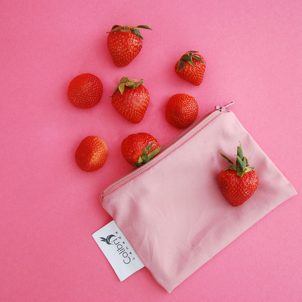 1125 - Blush Reusable Snack Bag - Small
