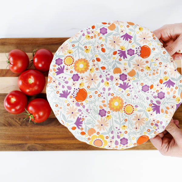 Large Bowl Cover - Wildflowers
